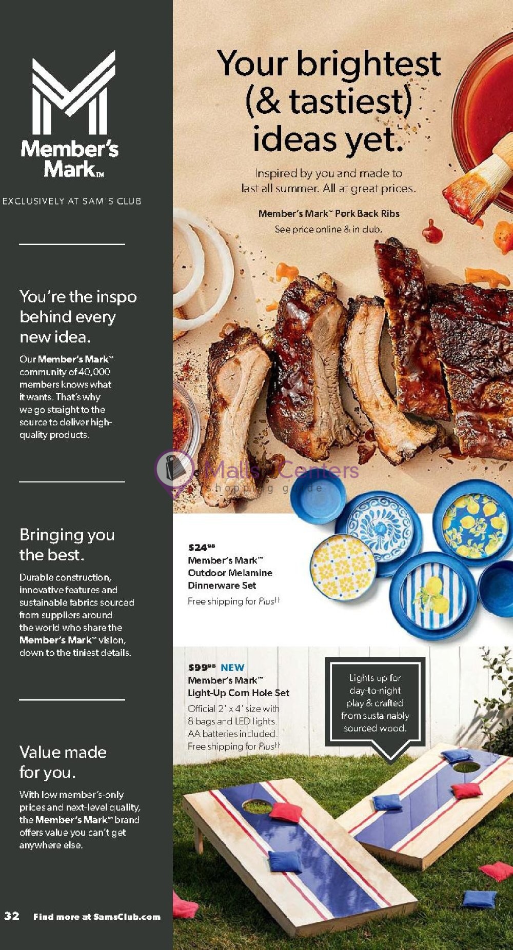 Weekly ad for Sam's Club valid: 05/01/2024 - 06/02/2024, page 32