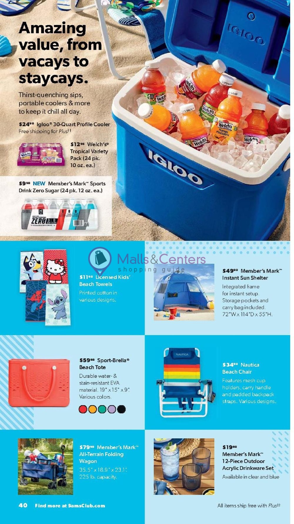 Weekly ad for Sam's Club valid: 05/01/2024 - 06/02/2024, page 40