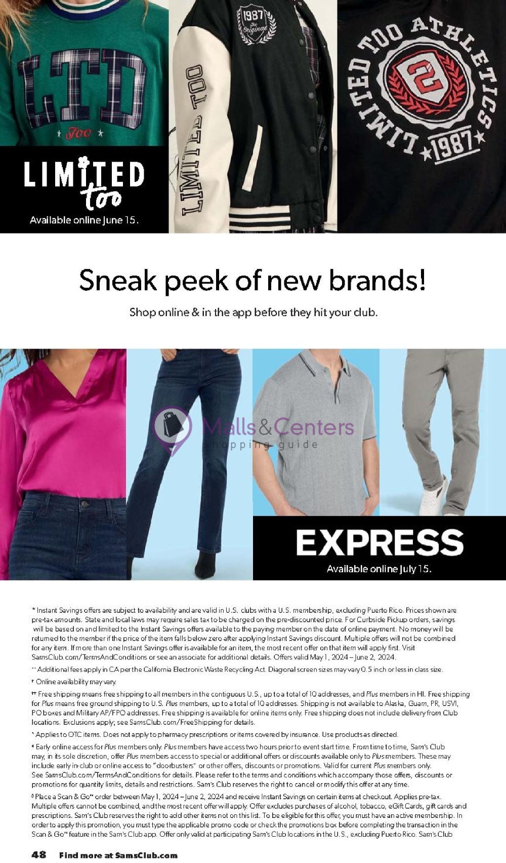 Weekly ad for Sam's Club valid: 05/01/2024 - 06/02/2024, page 48