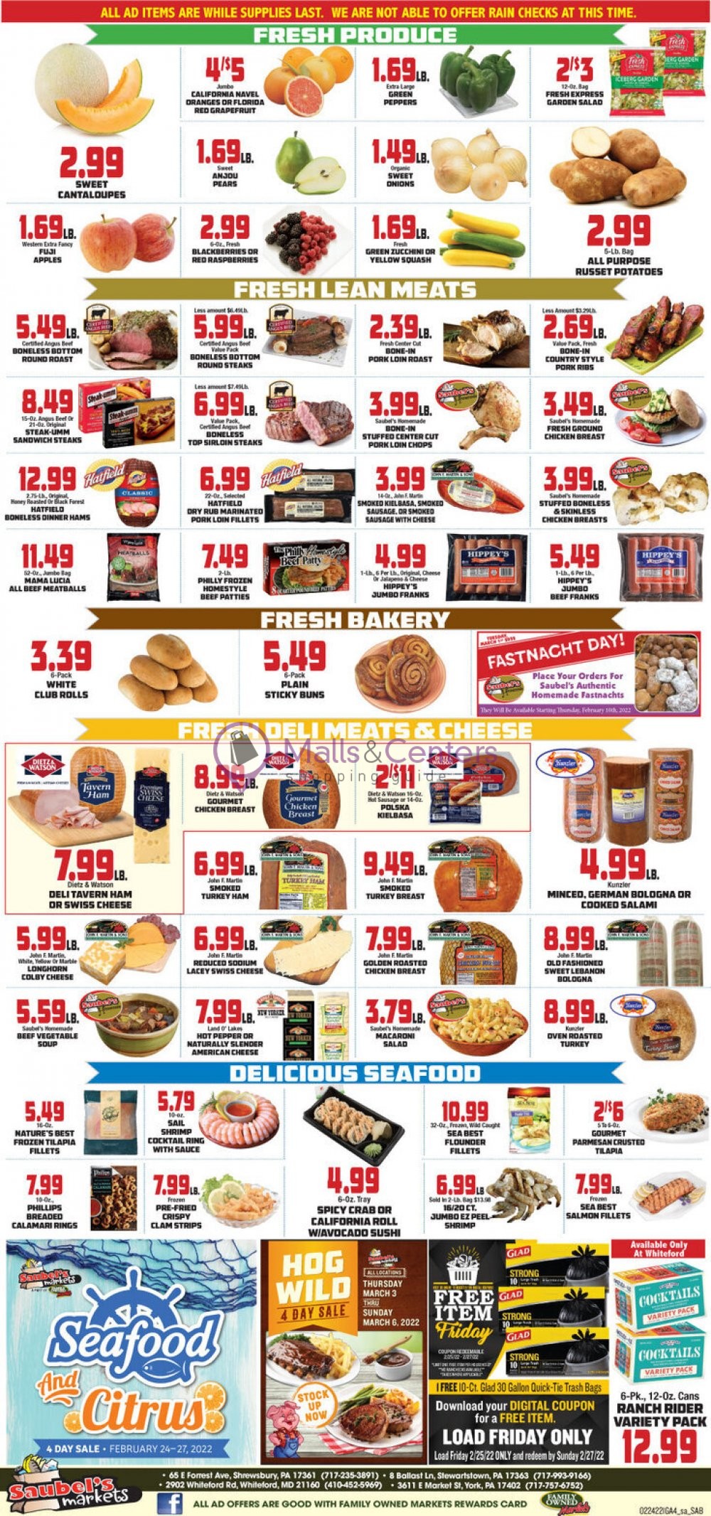 Saubel's Market Weekly ad valid from 02/24/2022 to 03/02/2022