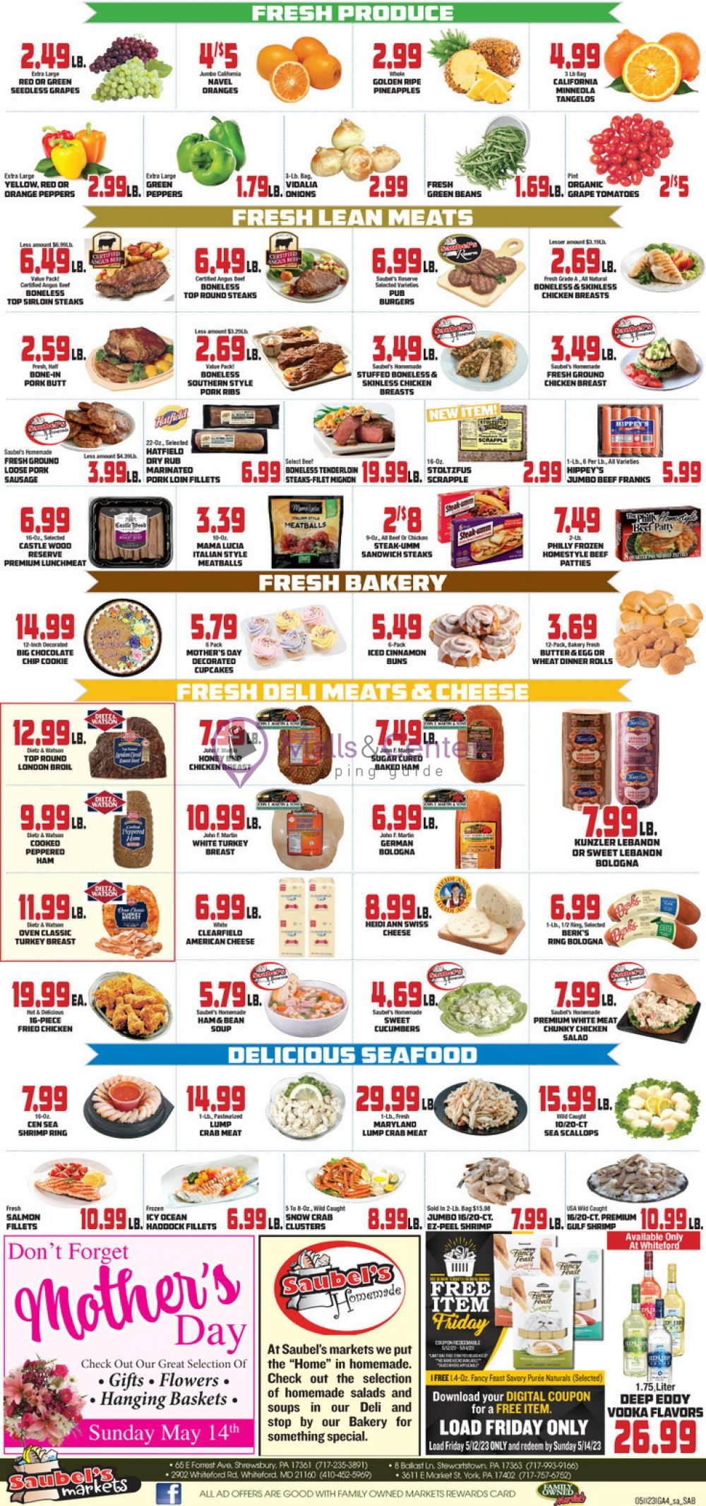 Saubel's Market Weekly ad valid from 05/11/2023 to 05/17/2023
