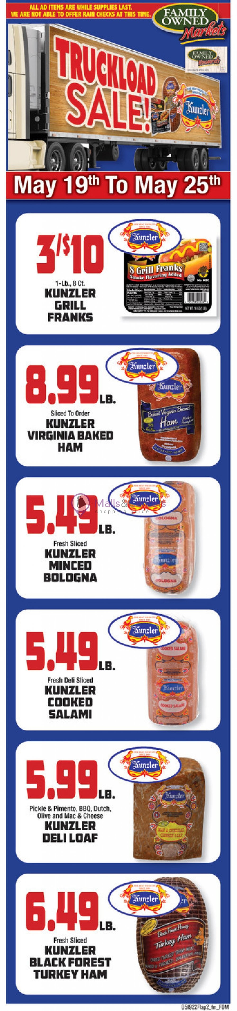 Saubel's Market Weekly ad valid from 05/19/2022 to 05/25/2022