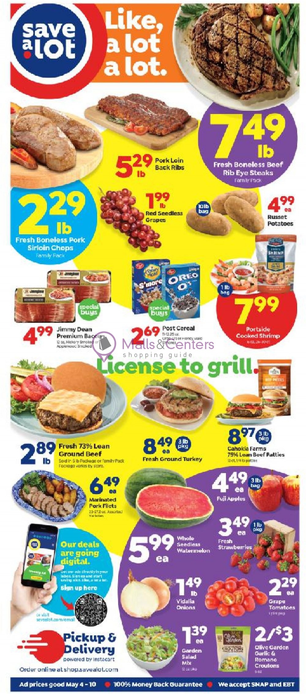 Save a Lot food store Weekly ad valid from 05/04/2022 to 05/10/2022