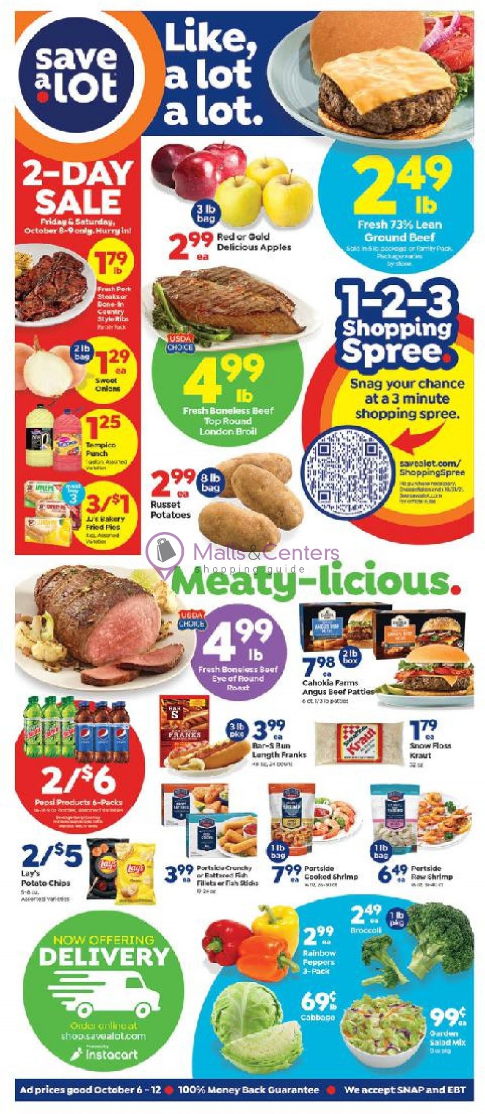 Save a Lot food store Weekly ad valid from 10/06/2021 to 10/12/2021