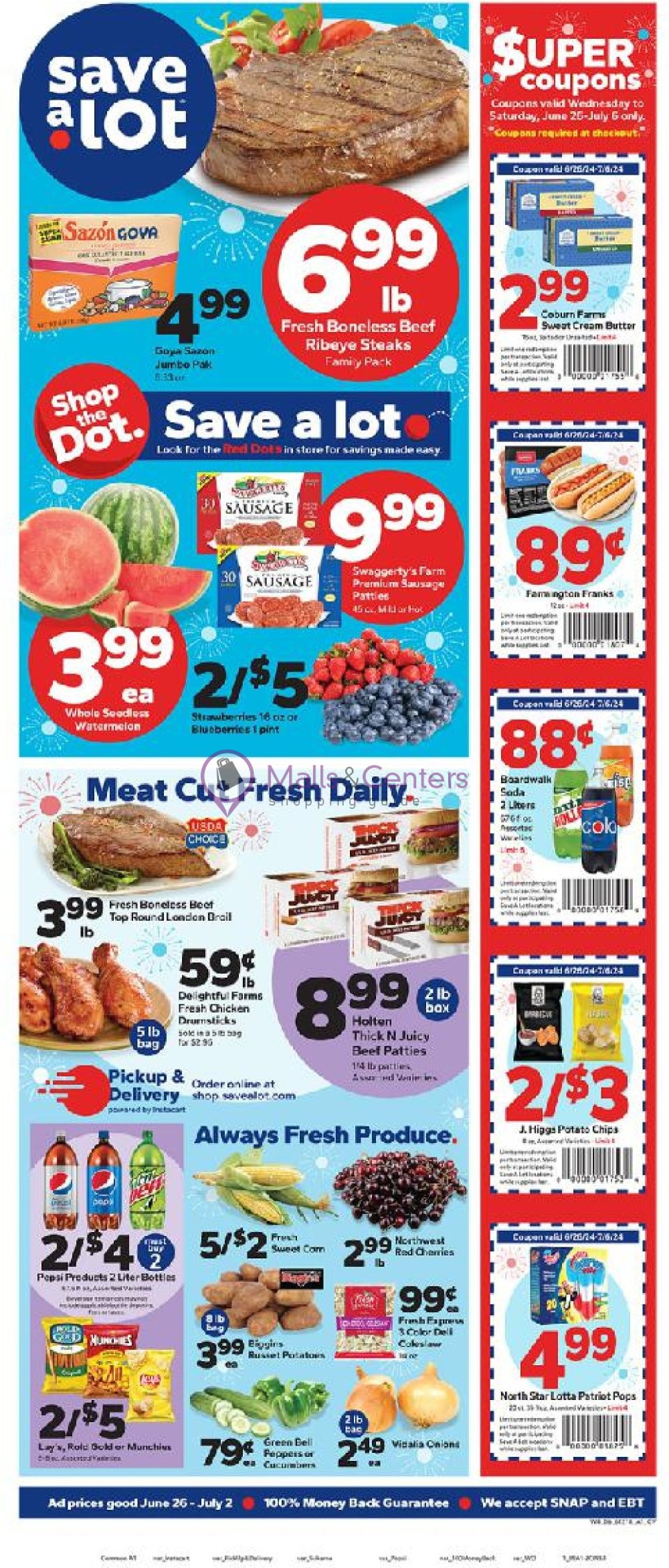 Weekly ad for Save a Lot food store valid: 06/26/2024 - 07/02/2024, page 2 Weekly ad for Save a Lot food store valid: 06/26/2024 - 07/02/2024, page 2