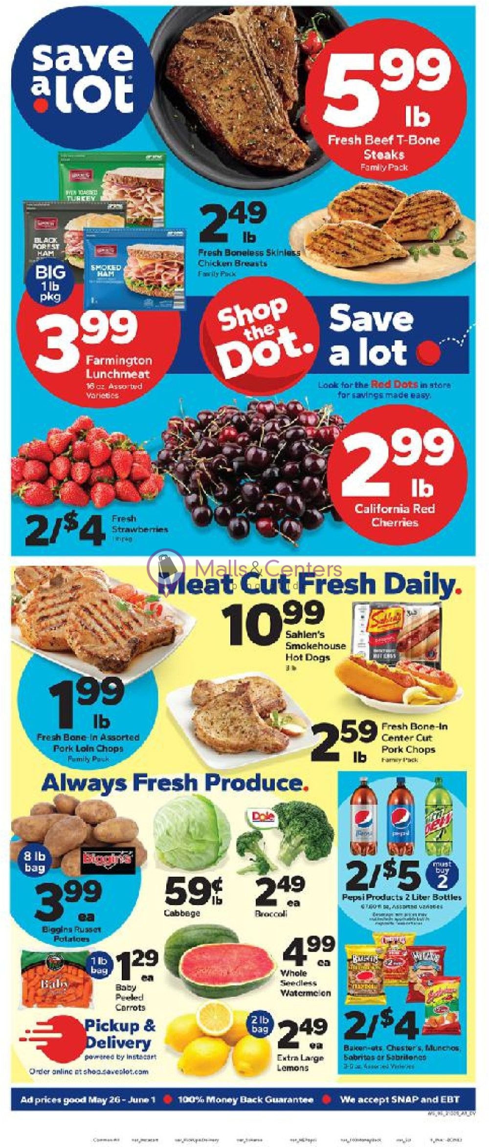 Save a Lot food store Weekly ad valid from 05/26/2024 to 06/01/2024