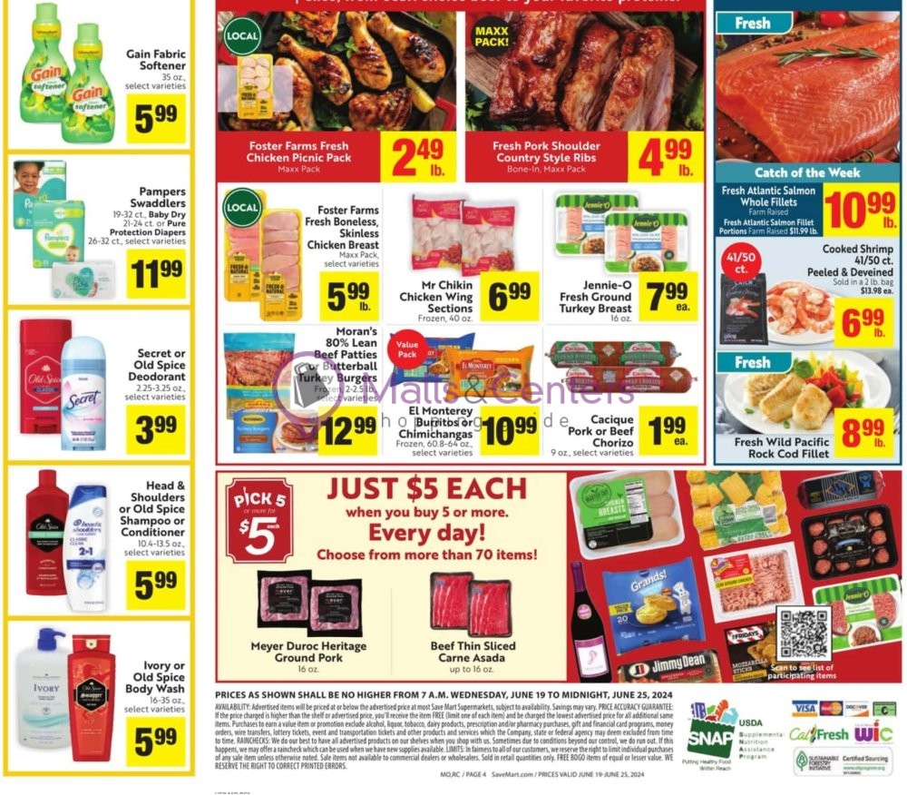 Weekly ad for Save Mart Supermarkets valid: 06/19/2024 - 06/25/2024, page 7
