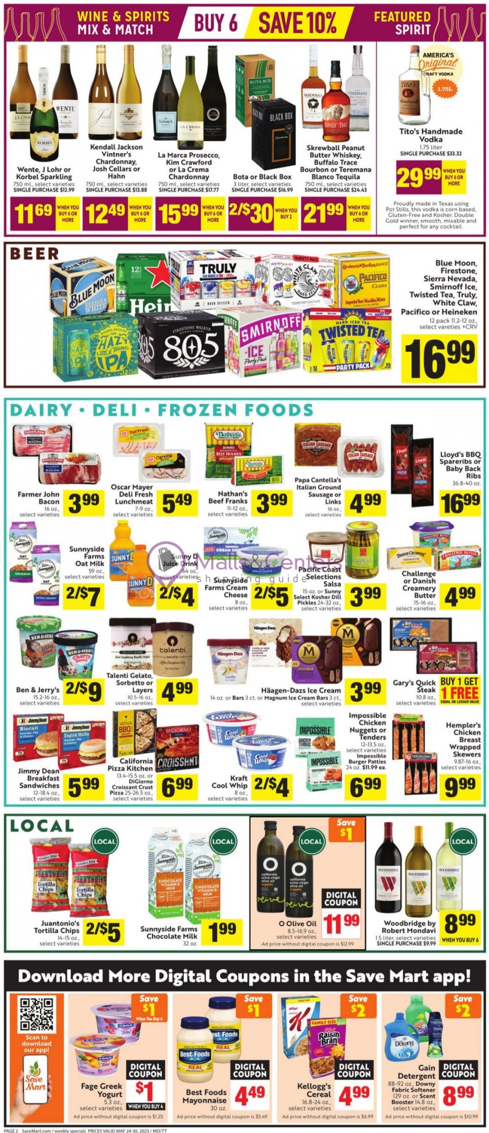 Weekly ad for Save Mart Supermarkets valid: 05/24/2023 - 05/30/2023, page 2