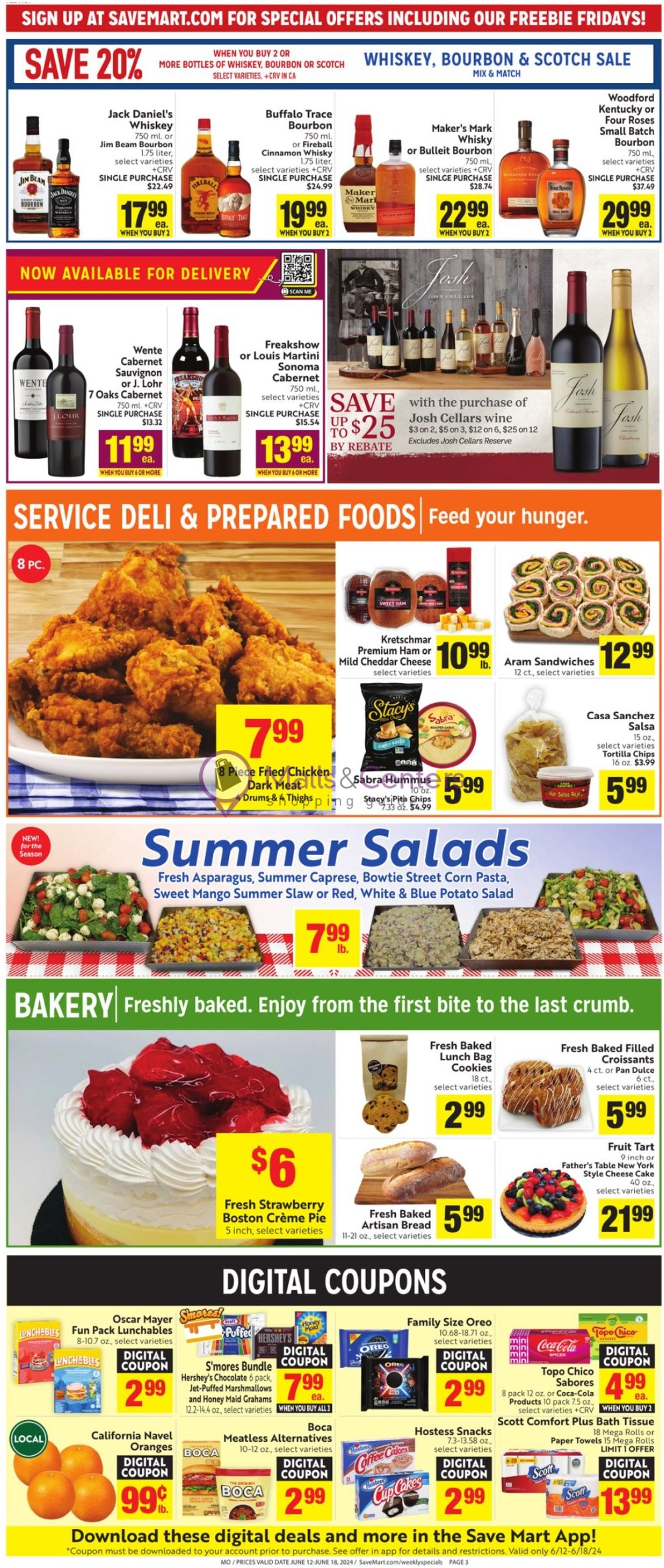 Weekly ad for Save Mart Supermarkets valid: 06/12/2024 - 06/18/2024, page 3