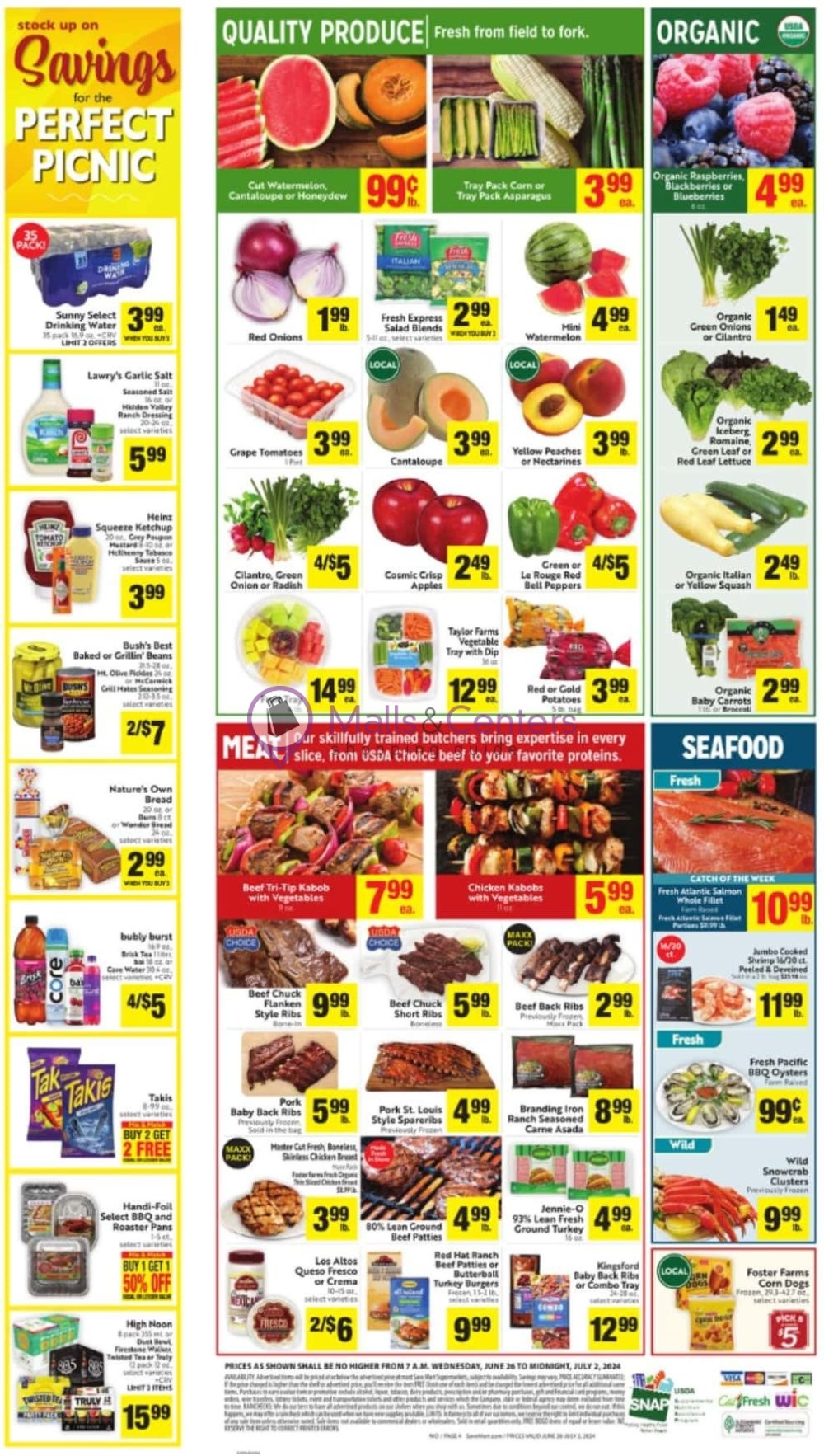 Weekly ad for Save Mart Supermarkets valid: 06/26/2024 - 07/02/2024, page 4