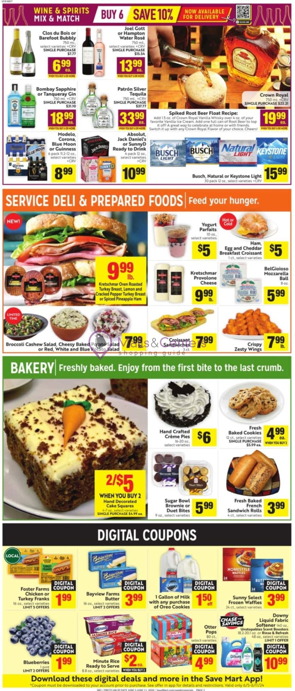 Weekly ad for Save Mart Supermarkets valid: 06/05/2024 - 06/11/2024, page 5