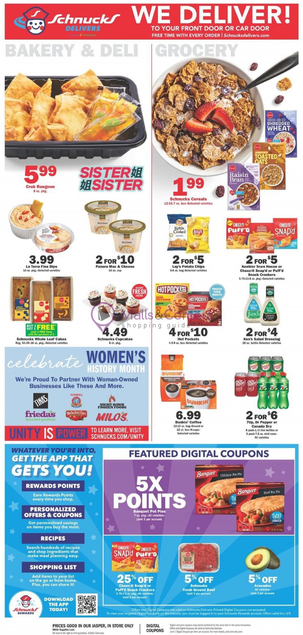 Schnucks Weekly ad valid from 03/02/2022 to 03/08/2022 MallsCenters(03)