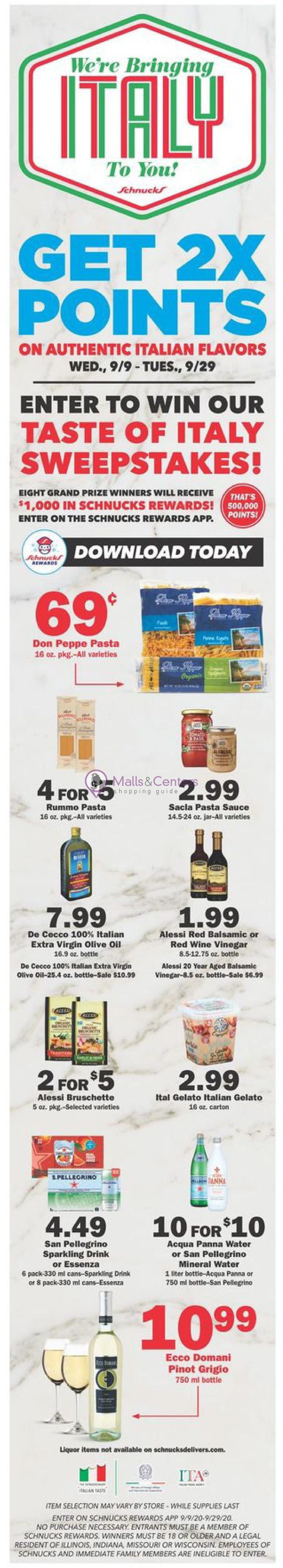 Schnucks Weekly Ad - sales &amp; flyers specials - MallsCenters