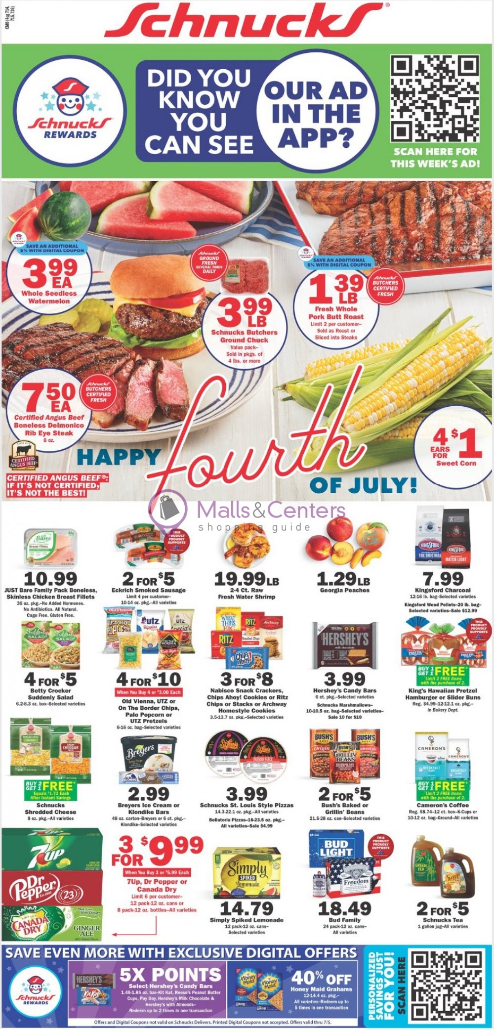 Schnucks Weekly Ad sales & flyers specials MallsCenters(04)