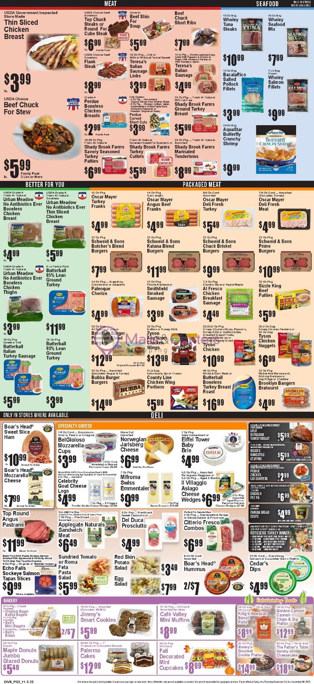 Weekly ad for Seabra's Market valid: 11/03/2023 - 11/09/2023, page 3