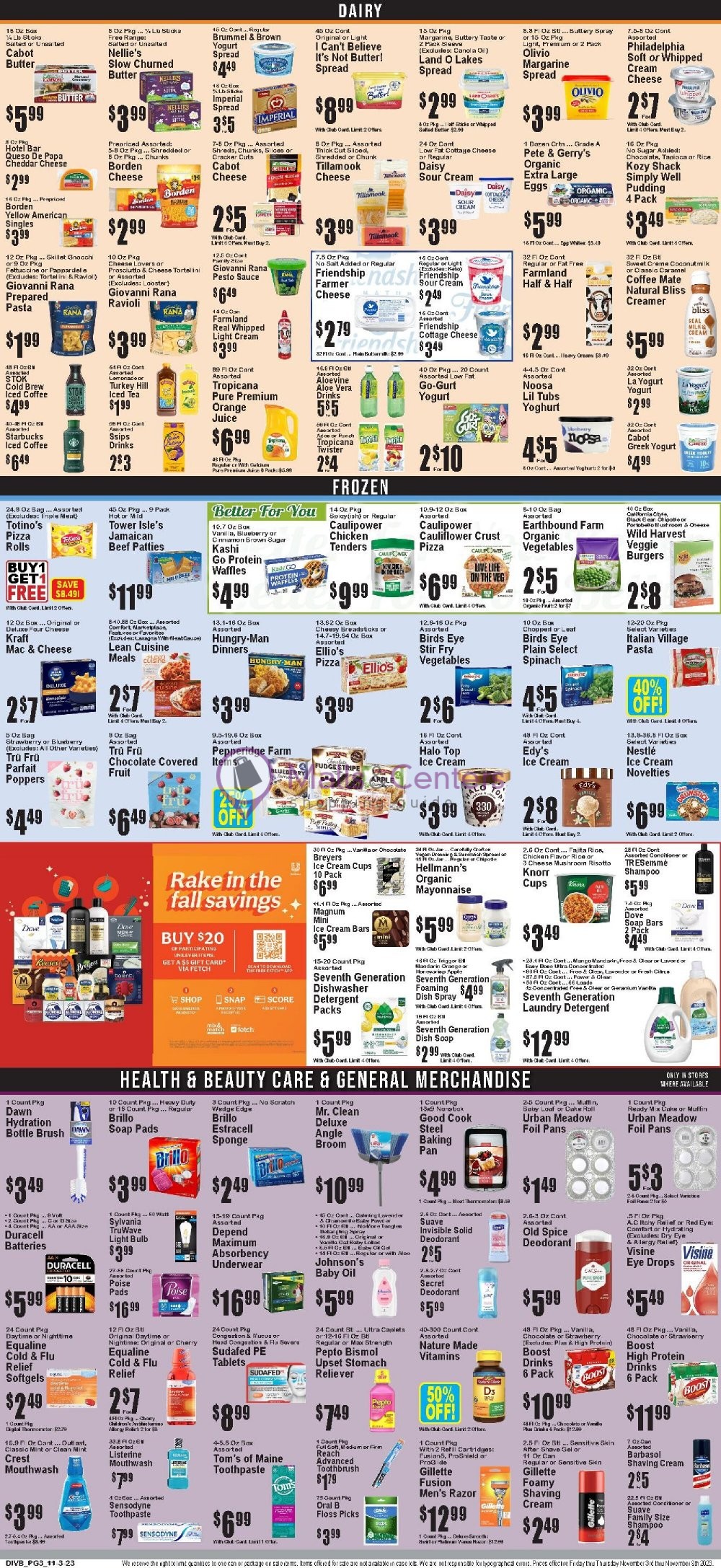Weekly ad for Seabra's Market valid: 11/03/2023 - 11/09/2023, page 4