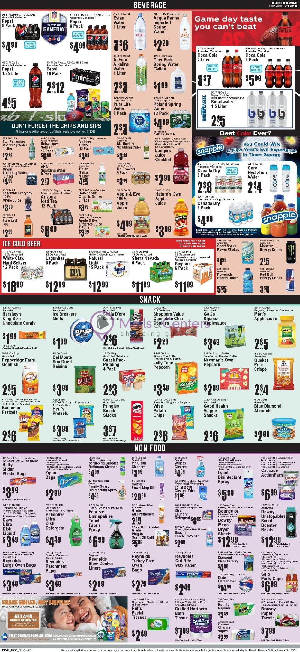 Weekly ad for Seabra's Market valid: 11/03/2023 - 11/09/2023, page 5
