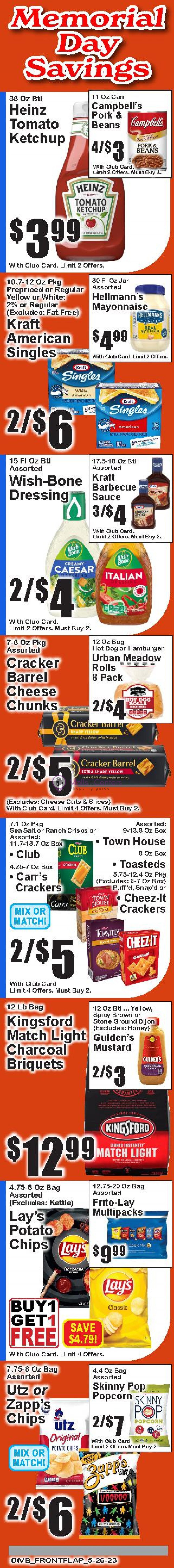 Weekly ad for Seabra's Market valid: 05/26/2023 - 06/01/2023, page 2