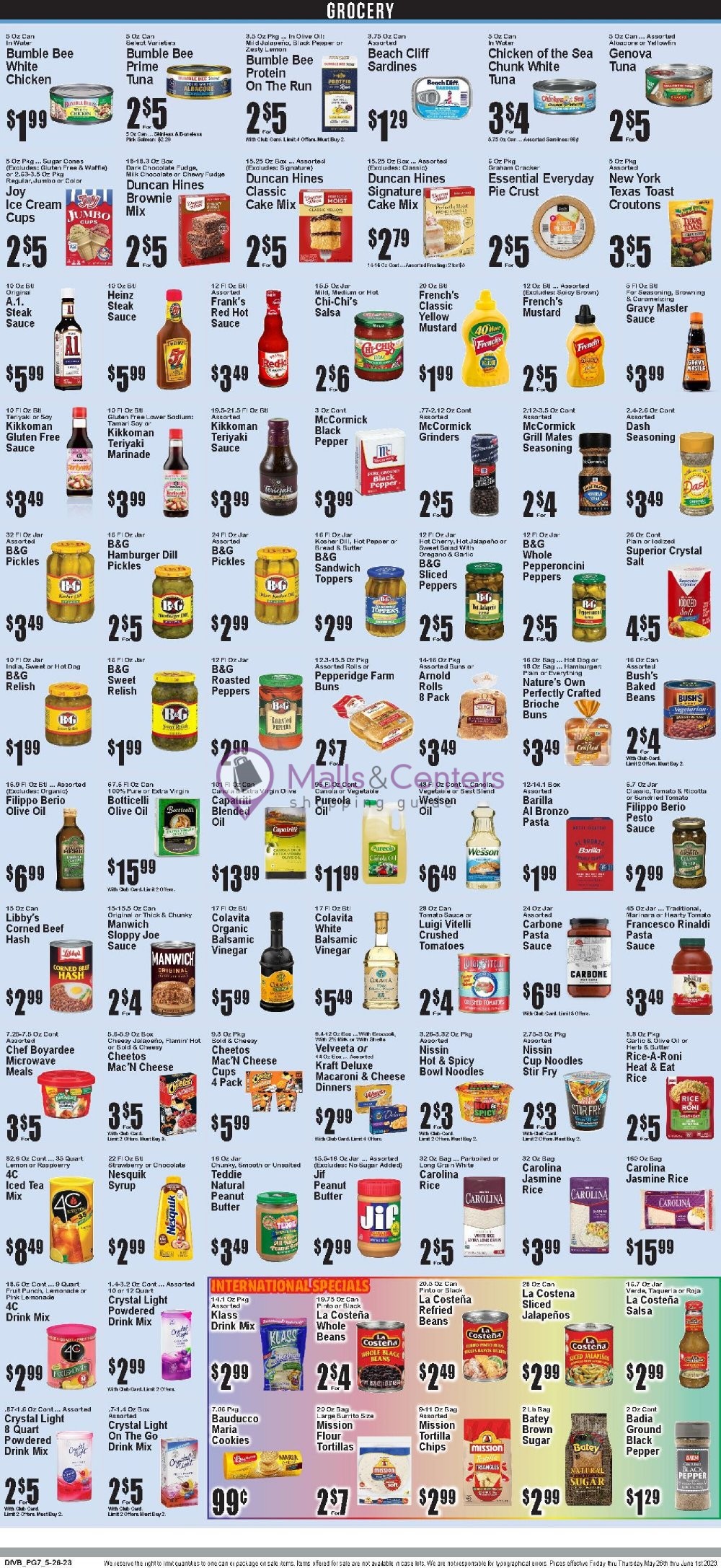 Weekly ad for Seabra's Market valid: 05/26/2023 - 06/01/2023, page 8