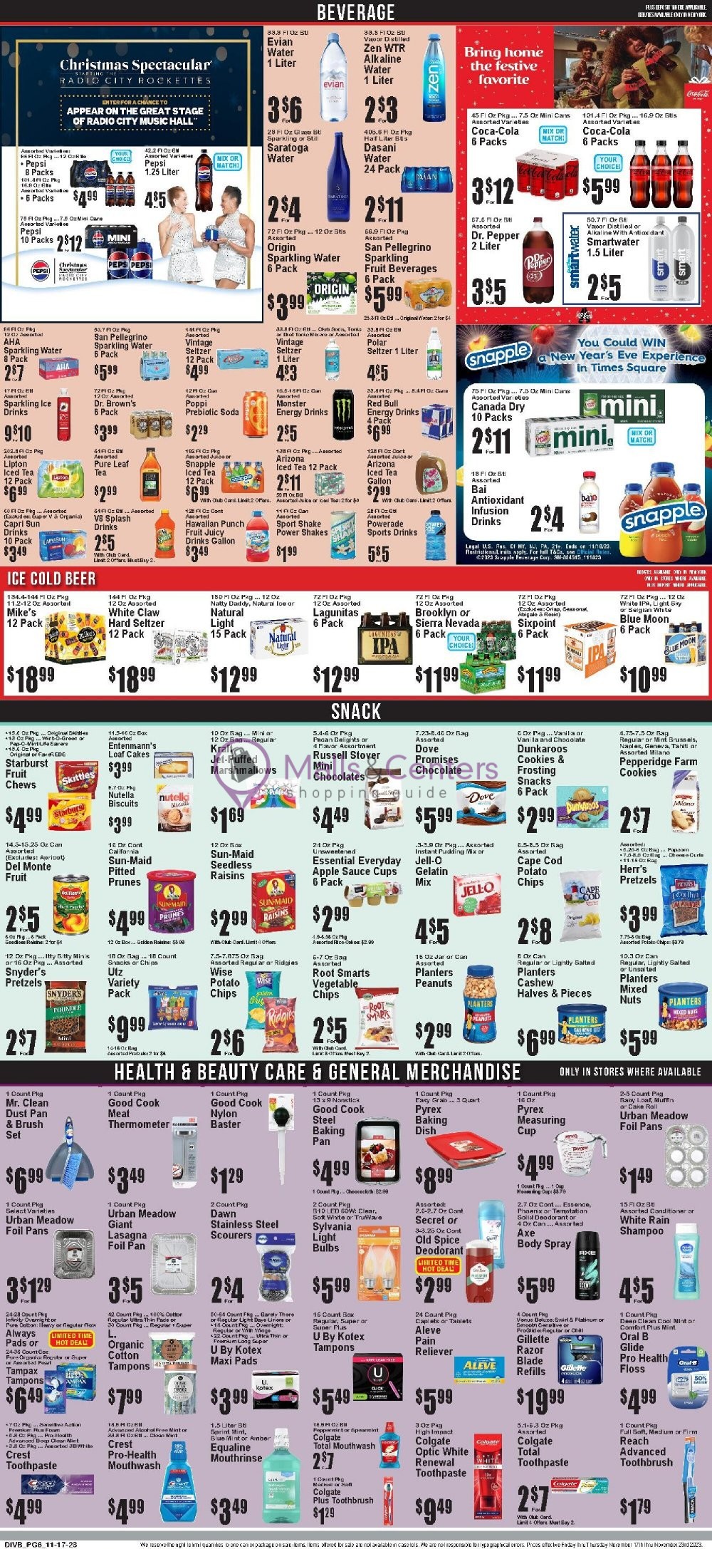 Weekly ad for Seabra's Market valid: 11/17/2023 - 11/23/2023, page 7
