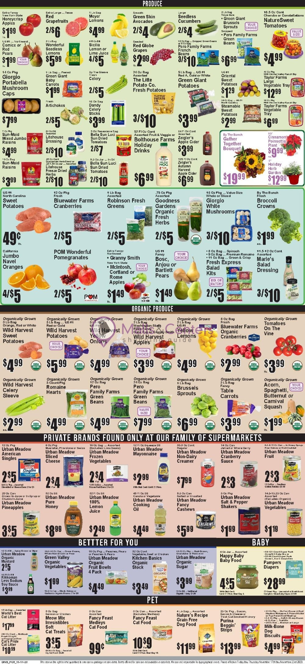 Weekly ad for Seabra's Market valid: 11/17/2023 - 11/23/2023, page 9