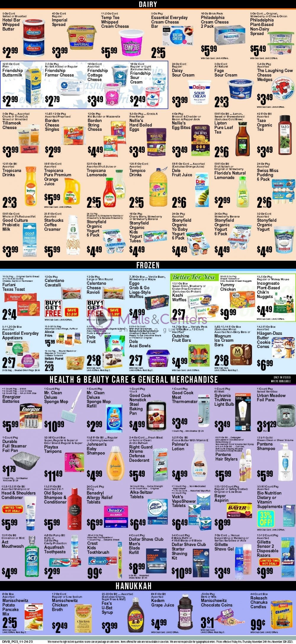 Weekly ad for Seabra's Market valid: 11/24/2023 - 11/30/2023, page 3