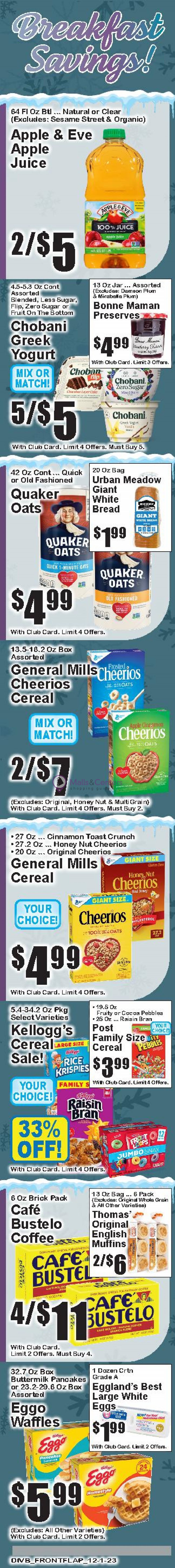 Weekly ad for Seabra's Market valid: 12/01/2023 - 12/07/2023, page 2