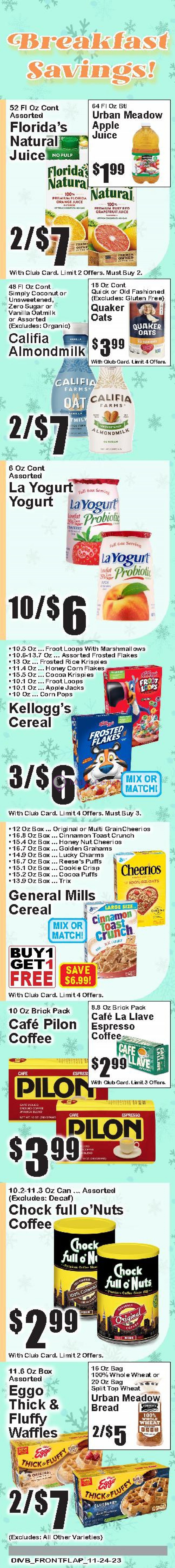 Weekly ad for Seabra's Market valid: 11/24/2023 - 11/30/2023, page 2