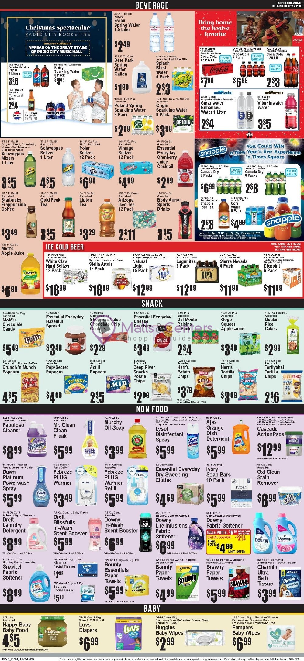 Weekly ad for Seabra's Market valid: 11/24/2023 - 11/30/2023, page 5