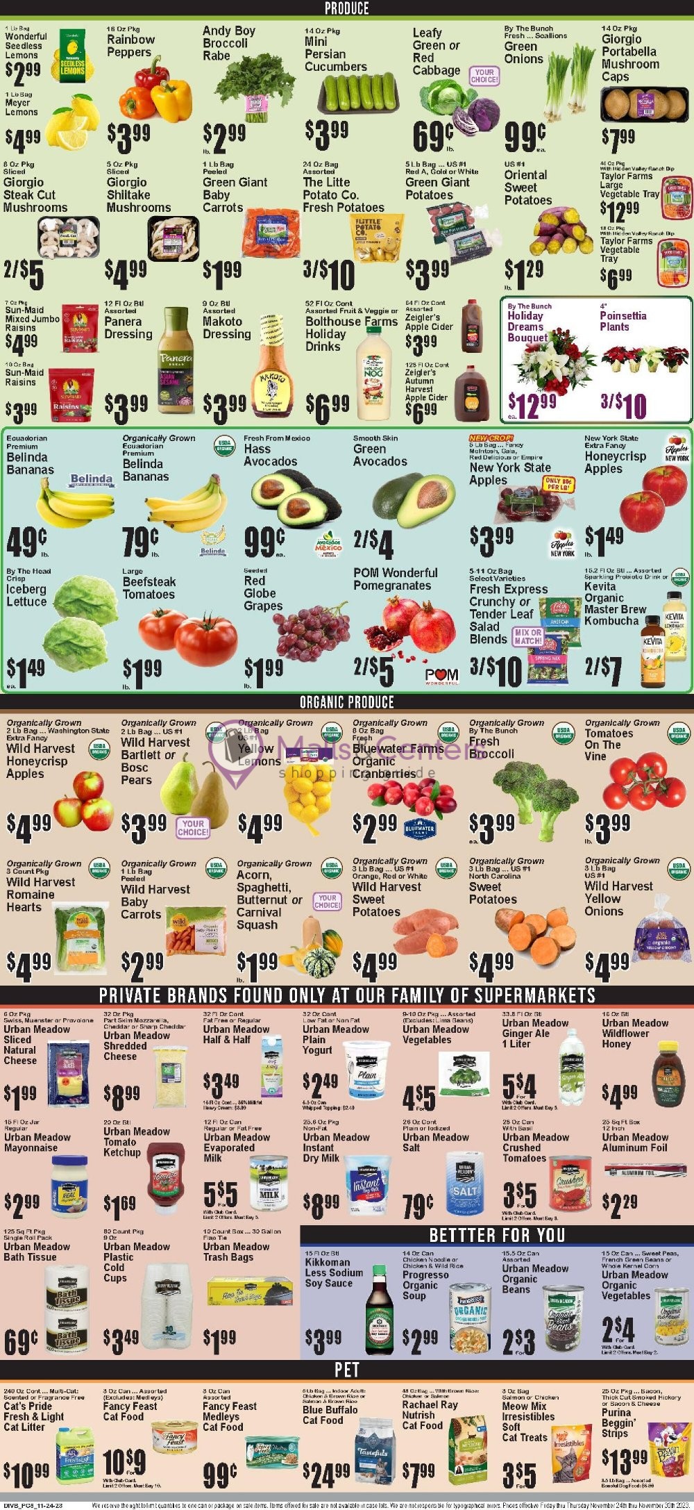Weekly ad for Seabra's Market valid: 11/24/2023 - 11/30/2023, page 7