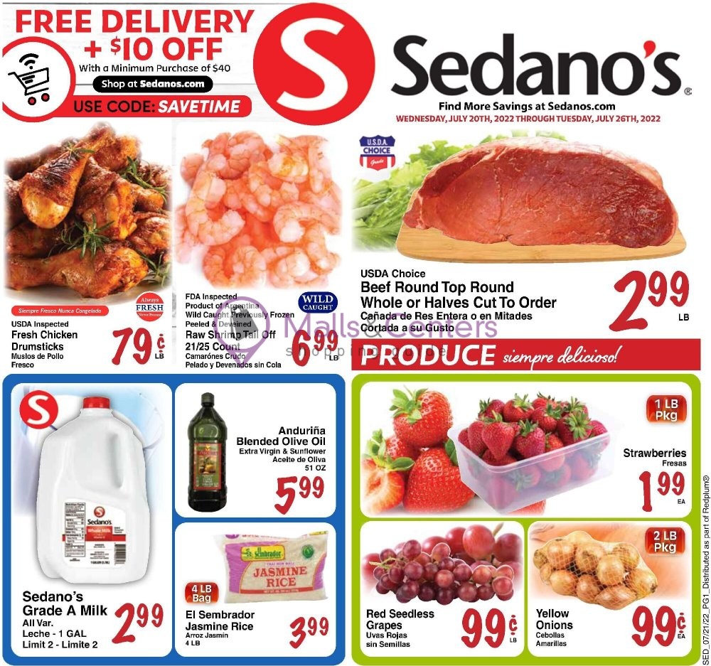 Sedano's Weekly Ad - sales & flyers specials - MallsCenters