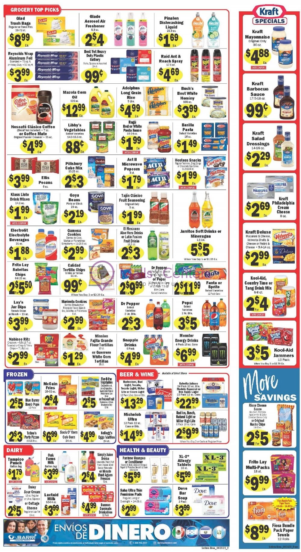 Sellers Bros. Weekly ad valid from 06/28/2023 to 07/04/2023 MallsCenters
