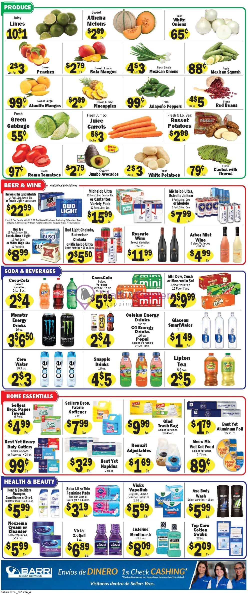 Weekly ad for Sellers Bros. valid: 06/12/2024 - 06/18/2024, page 4
