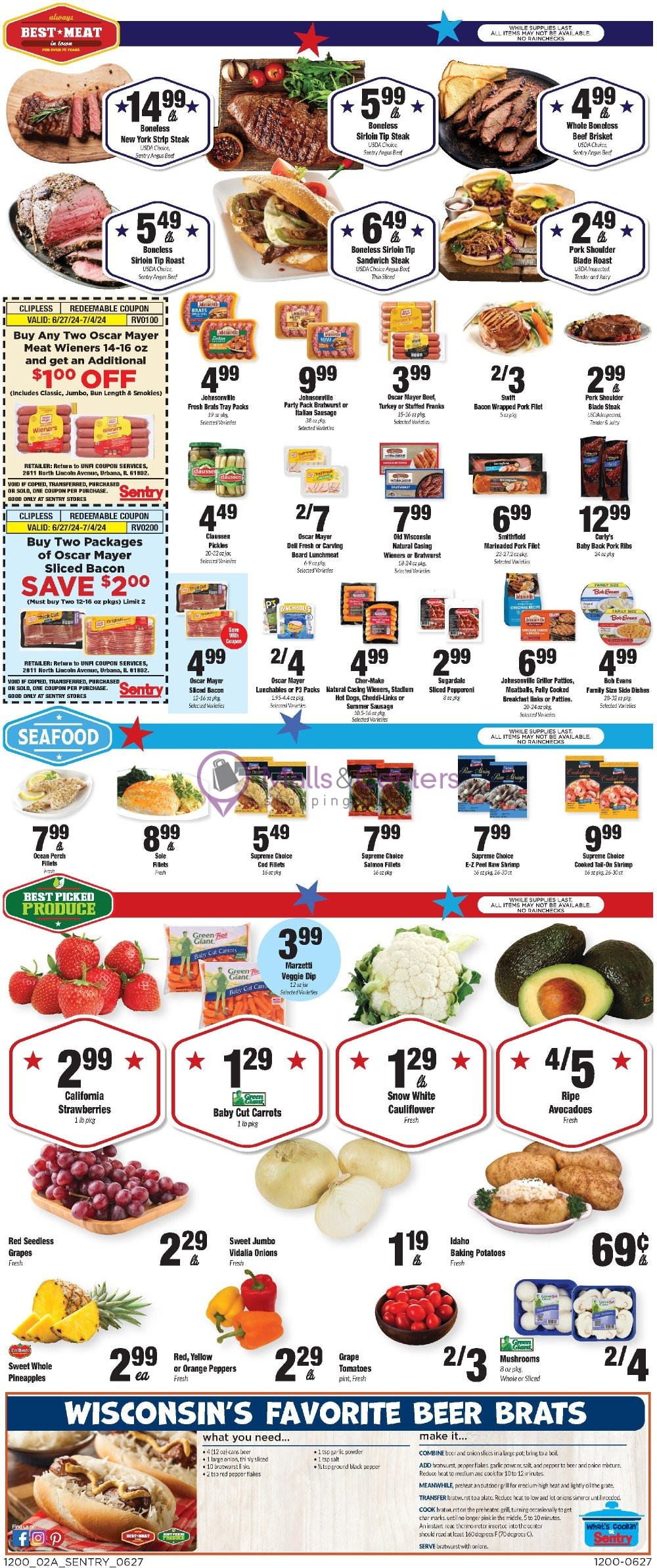 Weekly ad for Sentry Foods valid: 06/27/2024 - 07/04/2024, page 2