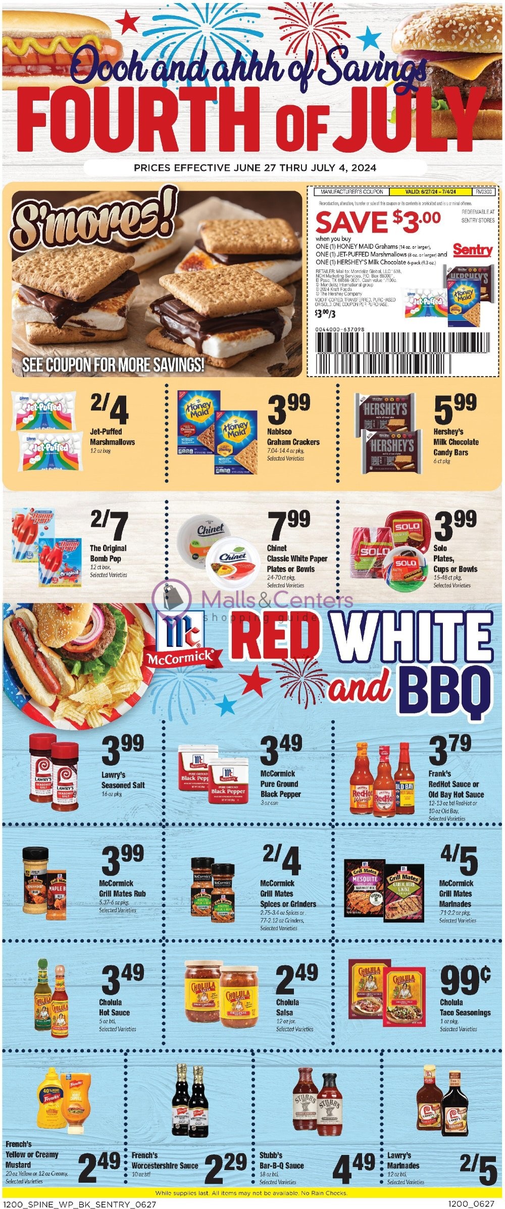 Weekly ad for Sentry Foods valid: 06/27/2024 - 07/04/2024, page 6