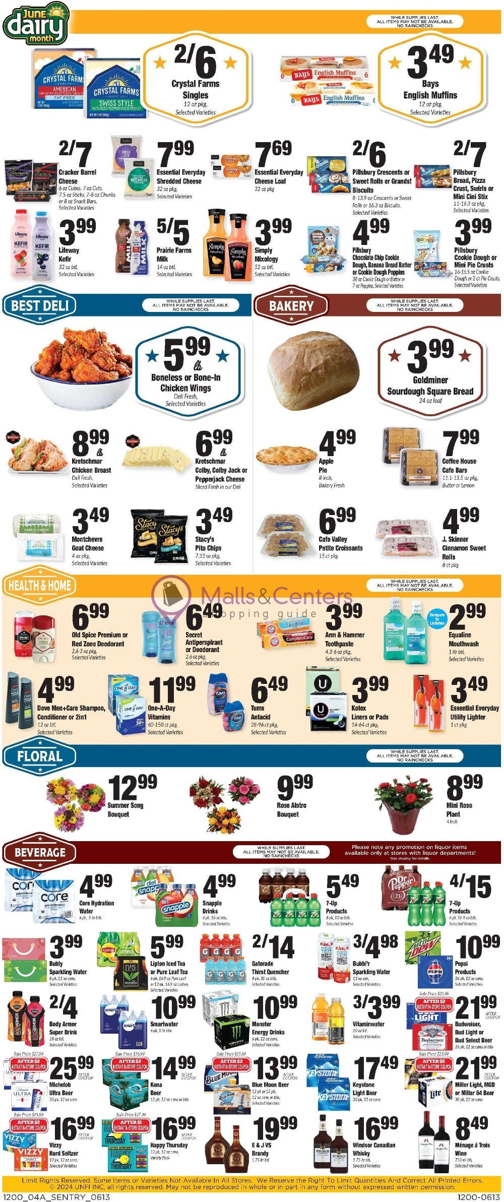 Weekly ad for Sentry Foods valid: 06/13/2024 - 06/19/2024, page 4