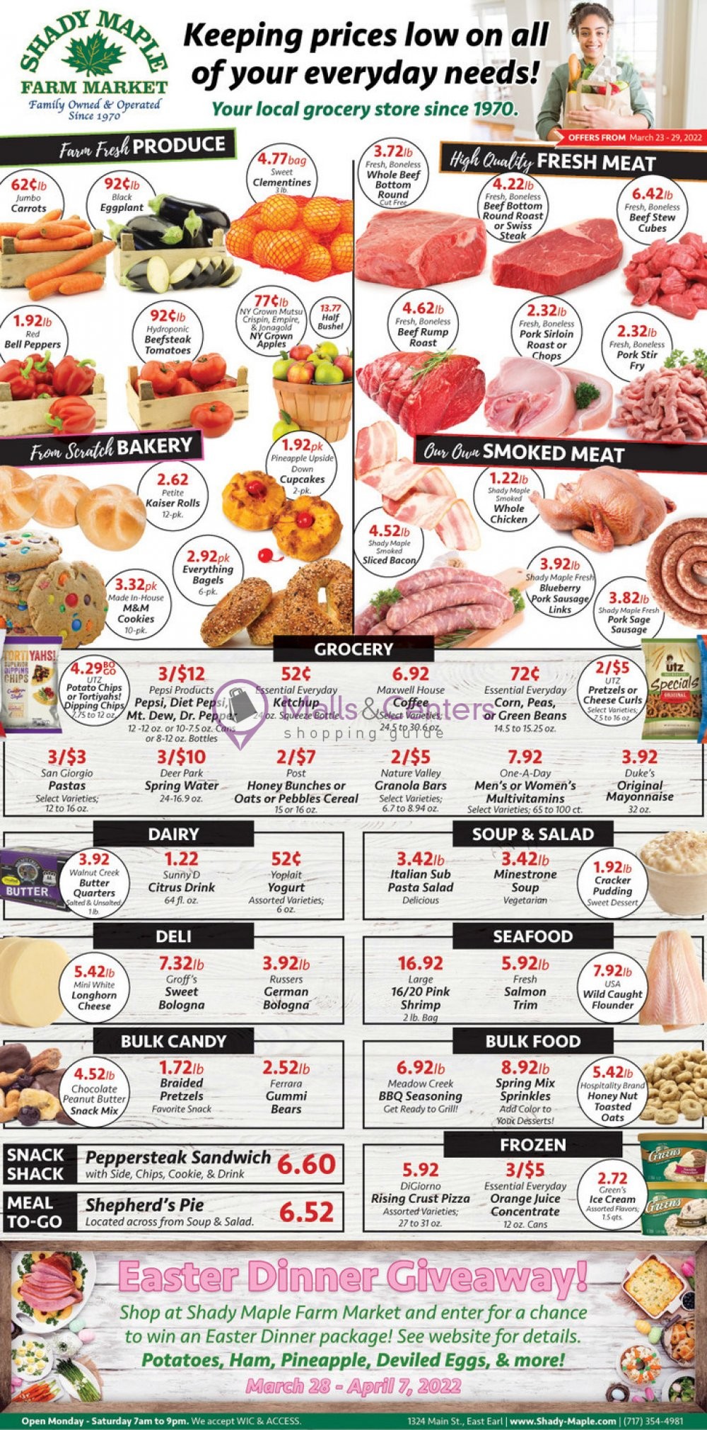 Shady Maple Weekly ad valid from 03/23/2022 to 03/29/2022 - MallsCenters