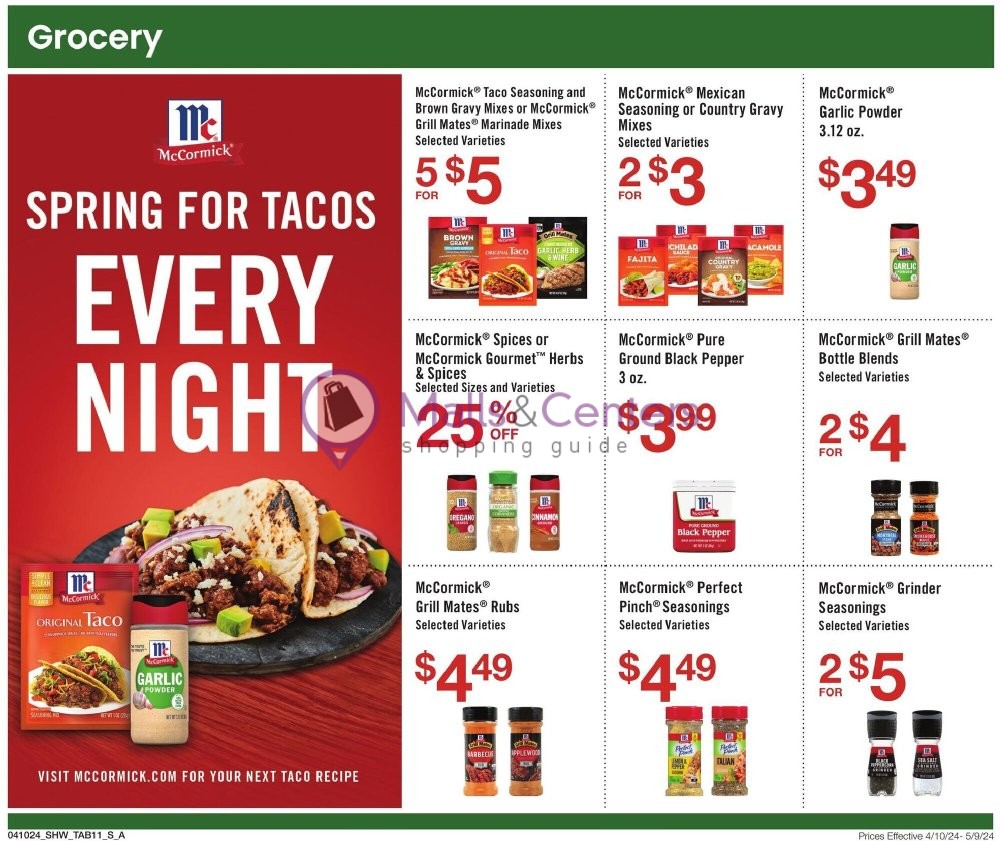 Weekly ad for Shaws valid: 04/10/2024 - 05/09/2024, page 11