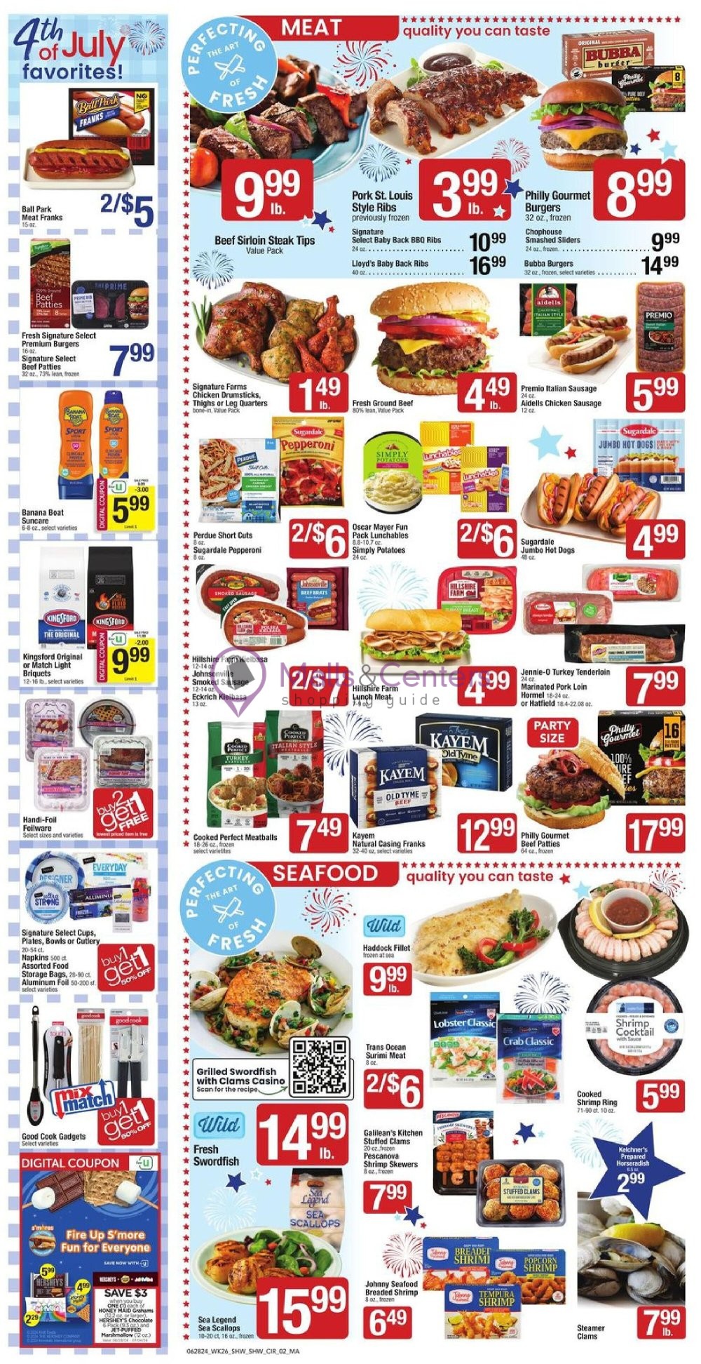 Shaws Weekly ad valid from 06/28/2024 to 07/04/2024 MallsCenters
