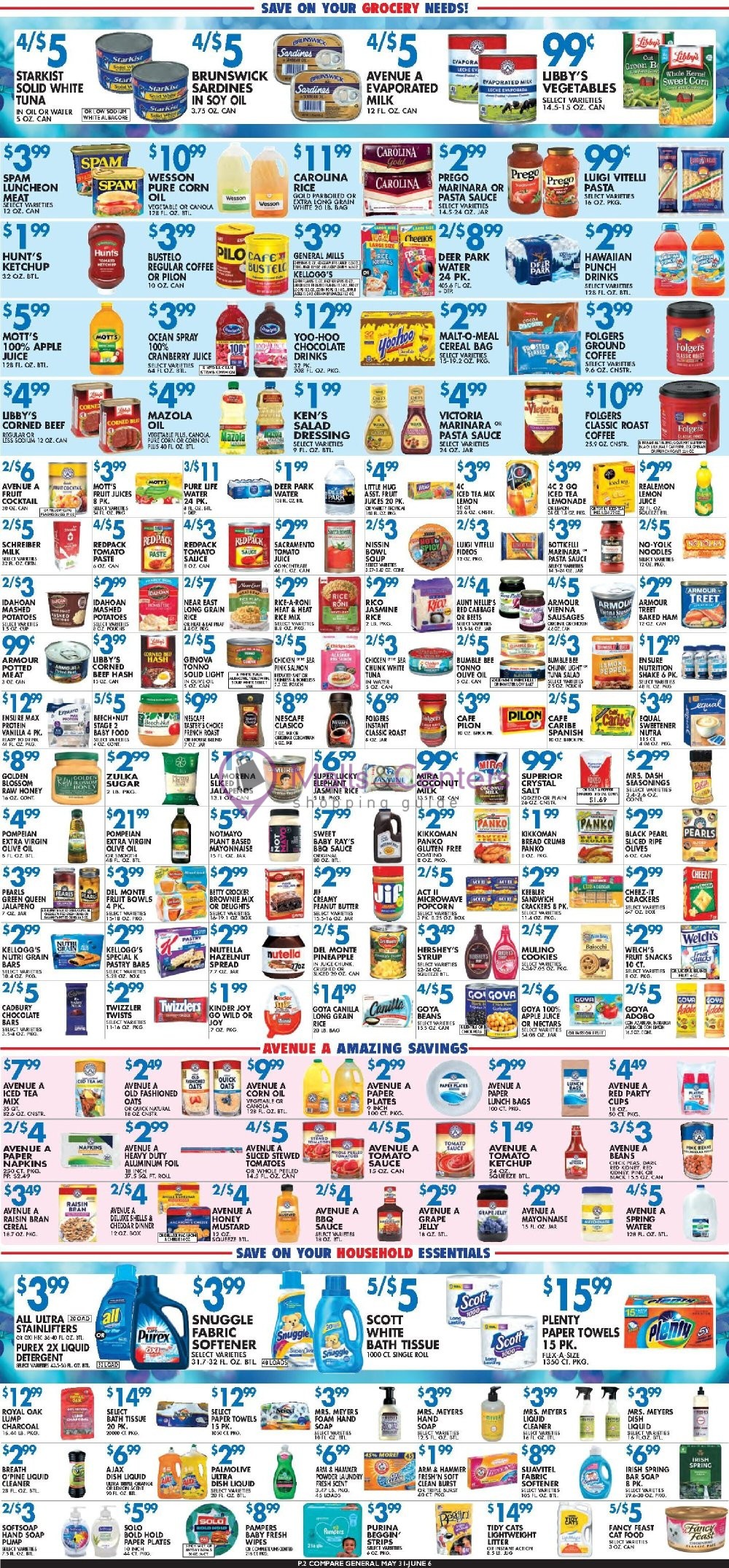 Weekly ad for Shop Compare Foods valid: 05/31/2024 - 06/06/2024, page 2
