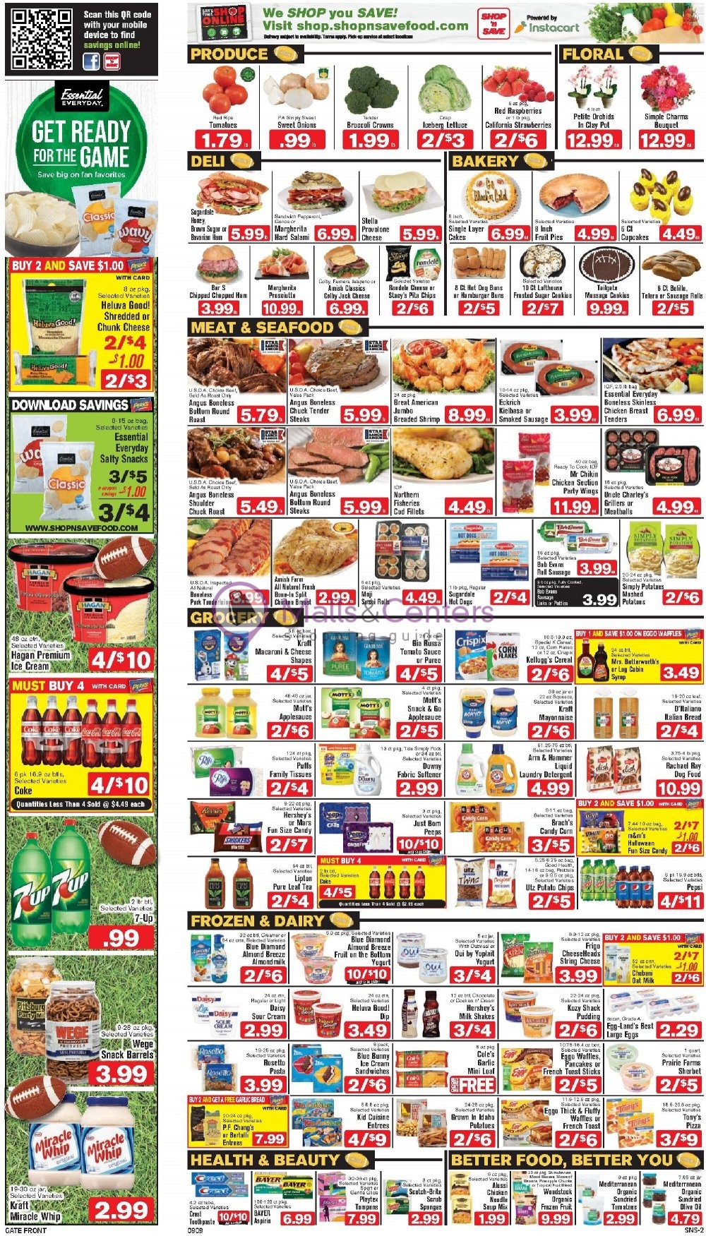 SHOP 'n SAVE Weekly Ad sales & flyers specials MallsCenters