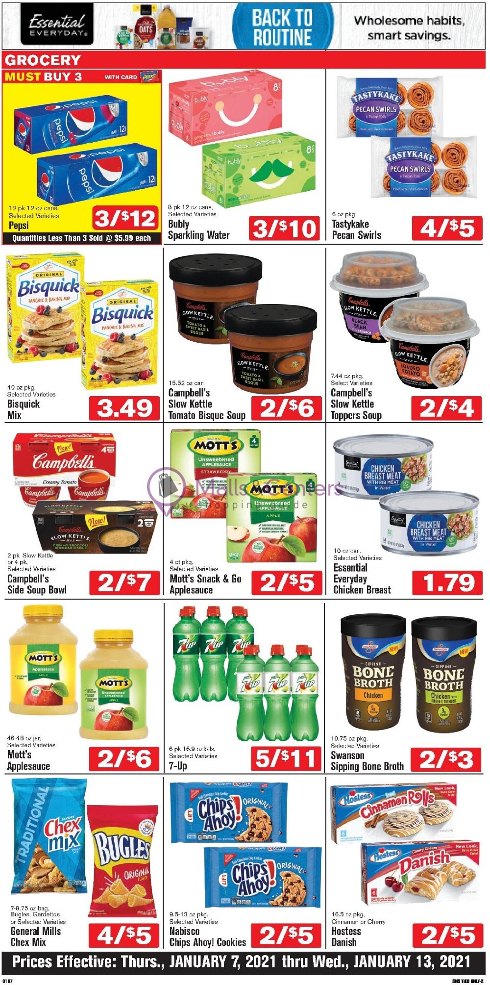 SHOP 'n SAVE Weekly ad valid from 01/07/2021 to 01/13/2021 MallsCenters