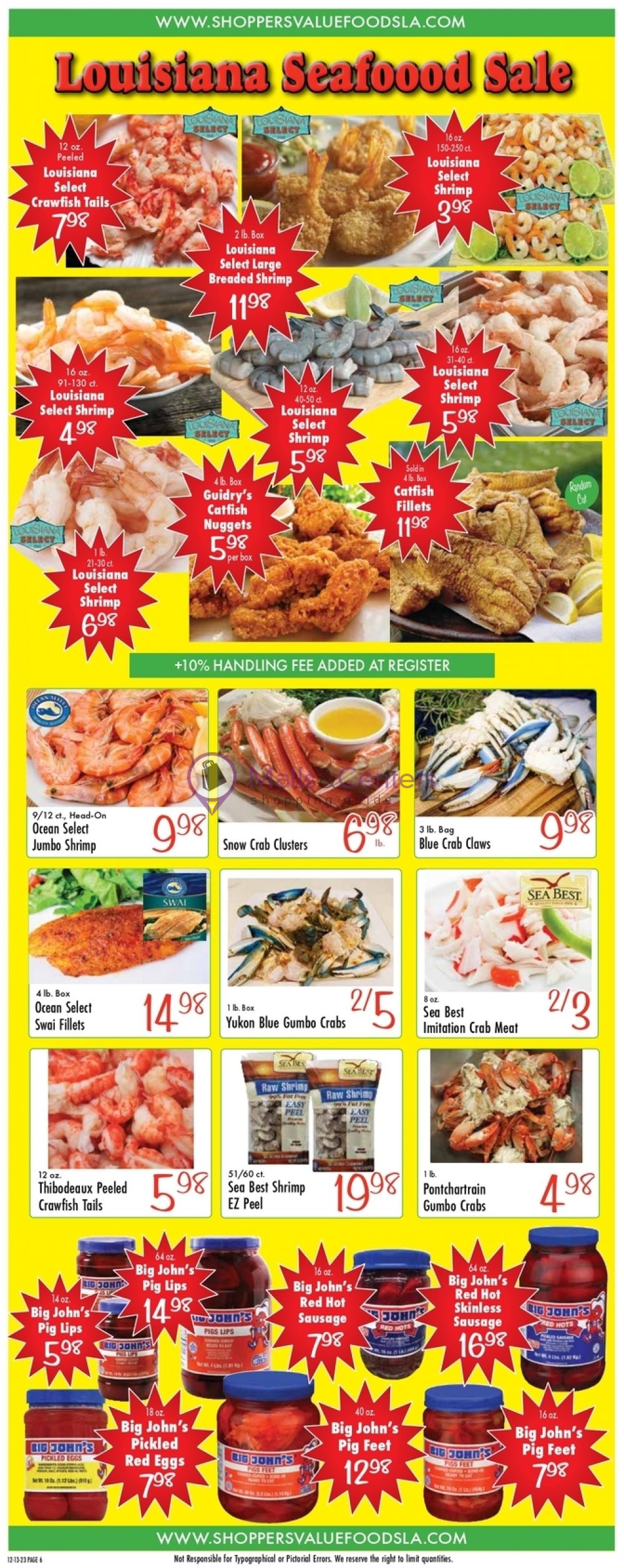Weekly ad for Shoppers Value Foods valid: 12/13/2023 - 12/25/2023, page 6