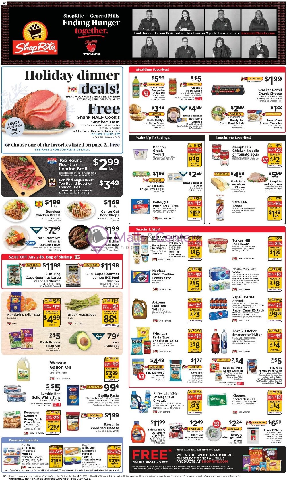 ShopRite Weekly Ad - sales & flyers specials - MallsCenters