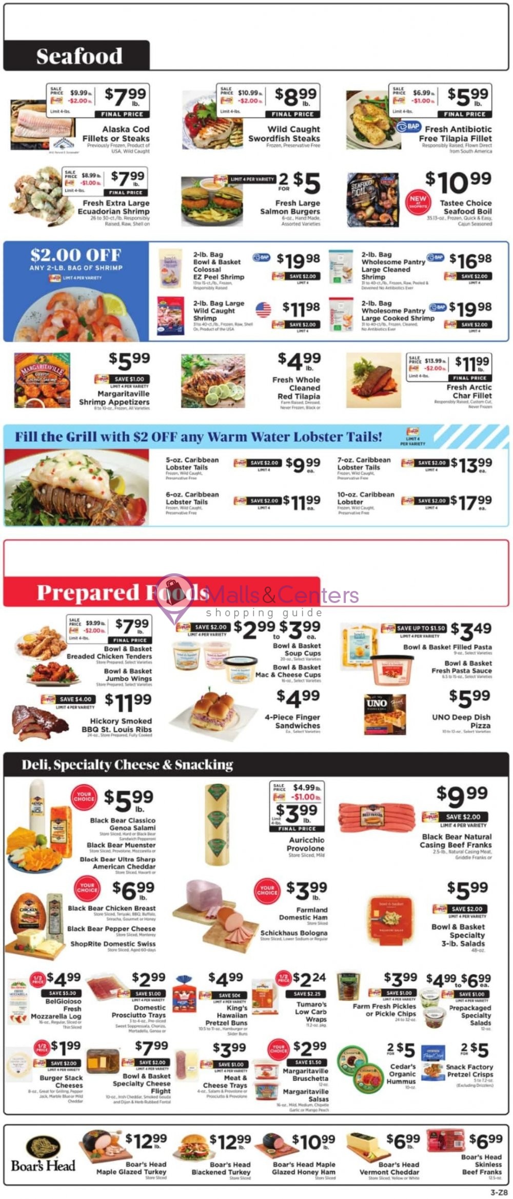 ShopRite Weekly ad valid from 05/26/2023 to 06/01/2023 MallsCenters