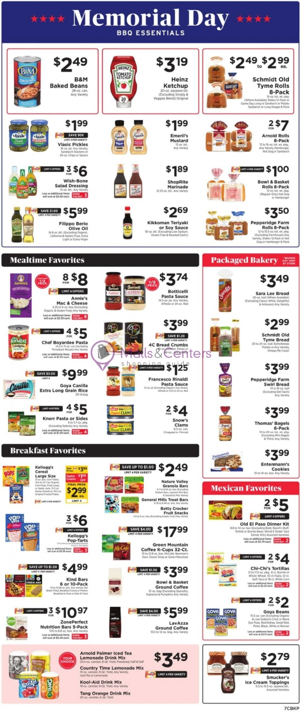 Weekly ad for ShopRite valid: 05/26/2023 - 06/01/2023, page 7