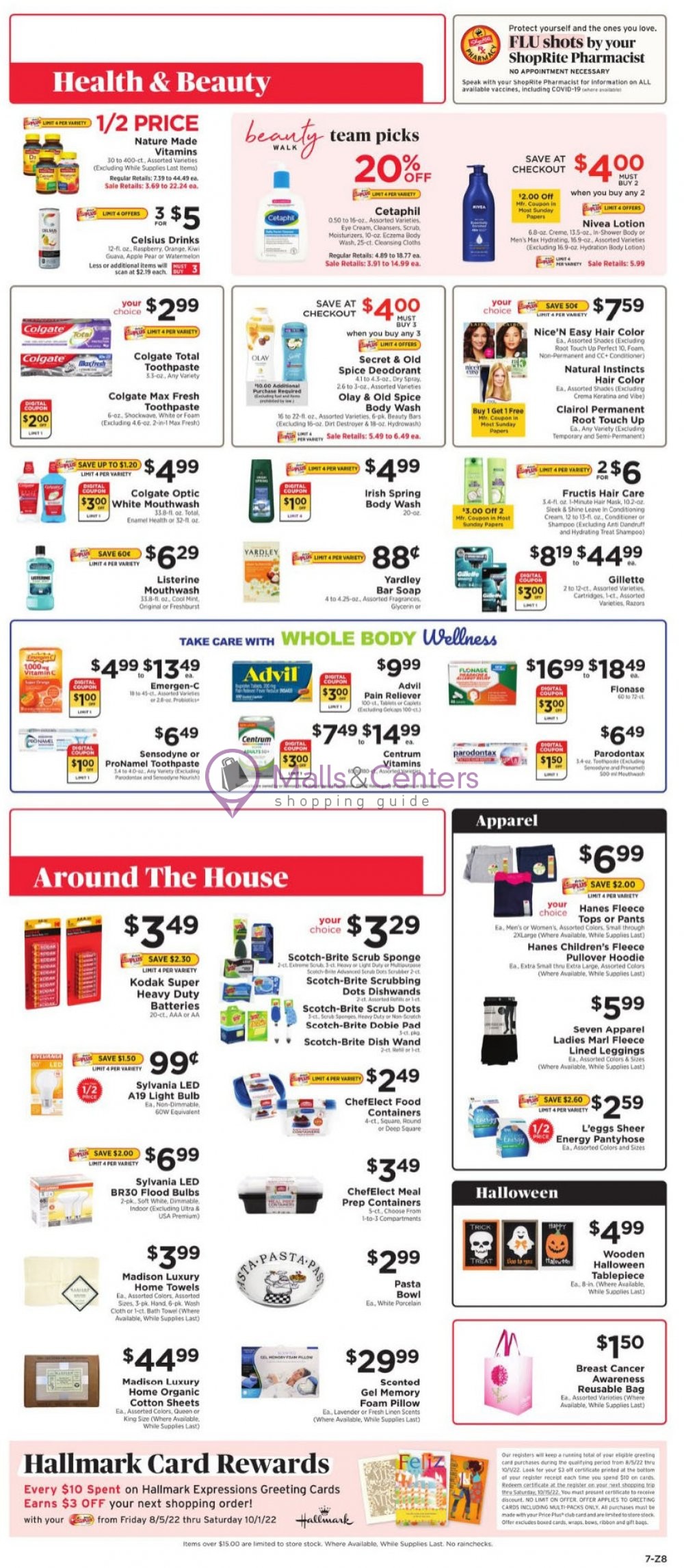 ShopRite Weekly ad valid from 09/23/2022 to 09/29/2022 MallsCenters
