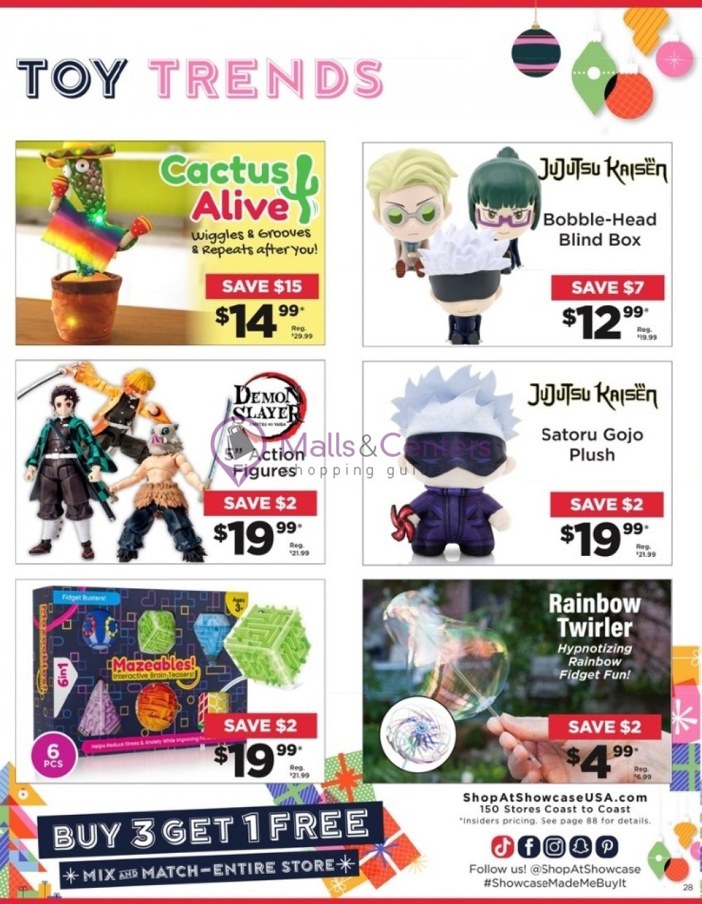 Weekly ad for Showcase valid: 11/02/2023 - 12/31/2023, page 28