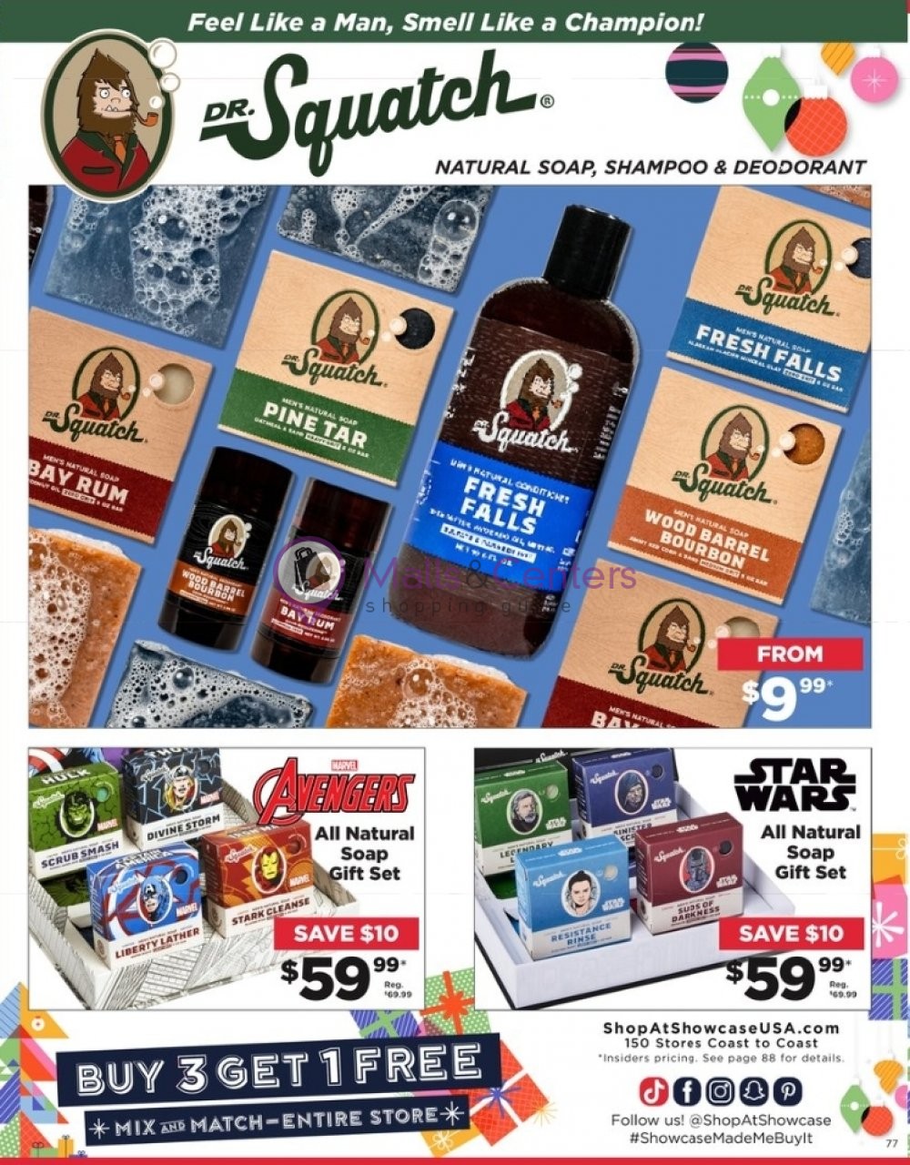 Weekly ad for Showcase valid: 11/02/2023 - 12/31/2023, page 77