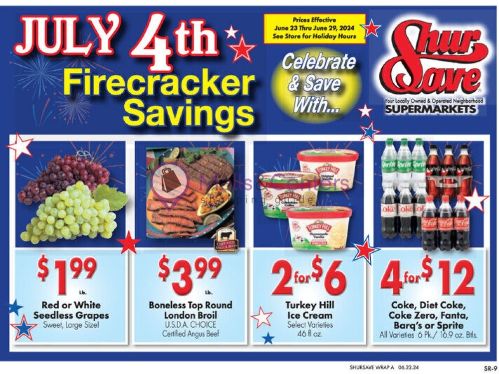 Weekly ad for ShurSave Markets valid: 06/23/2024 - 06/29/2024, page 10